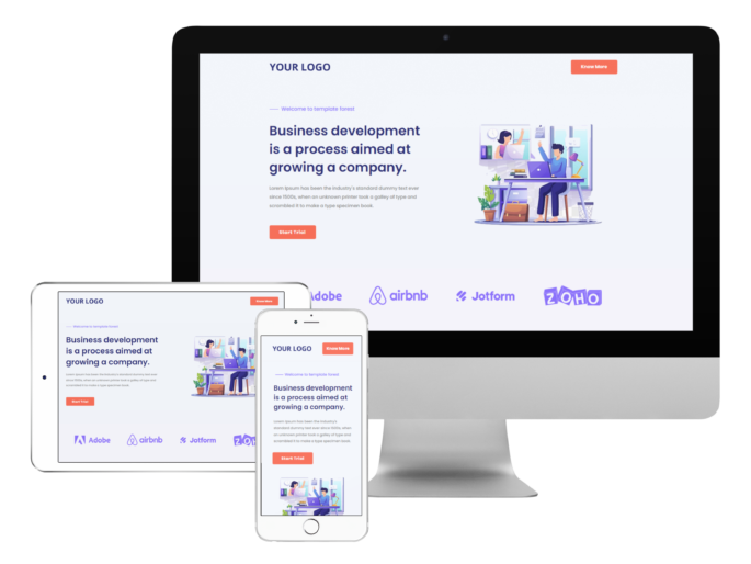 Templates Forest Unbounce Template